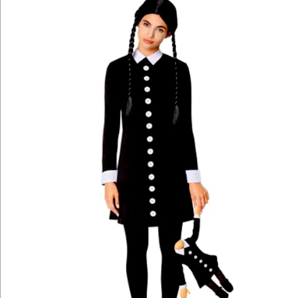 Wednesday Addams costume used once and washed.